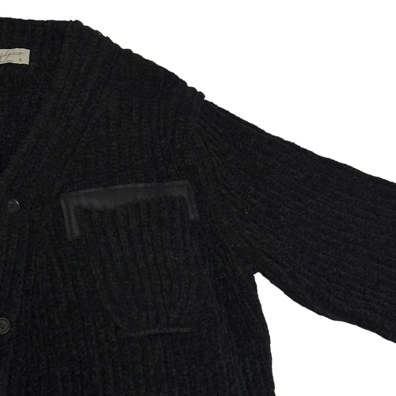 未使用タグ付き YOHJI YAMAMOTO ヤマモトヨウジ ノーカラーコート 黒 
