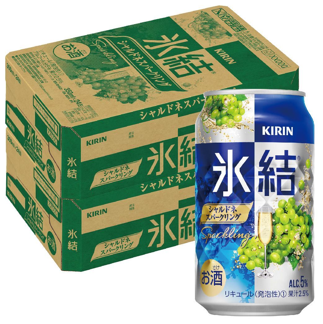 キリン 氷結 シャルドネスパークリング 350ml×48本 メルカリShops