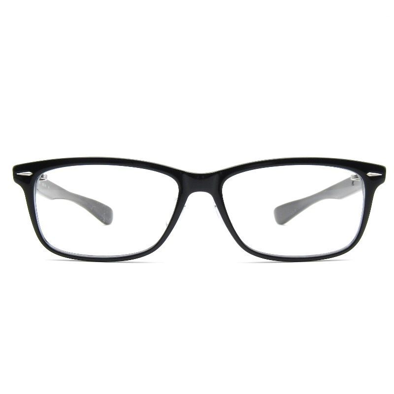 999.9 フォーナインズ メガネフレーム NP-601 日本製 ウェリントン ネオプラスチック 90 ブラック 61003806