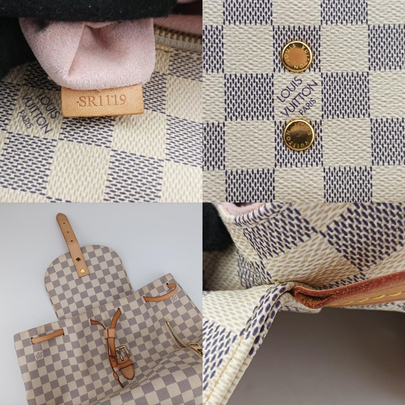 ルイヴィトンLouis VuittonスペロンアズールダミエキャンバスN41578SR1119