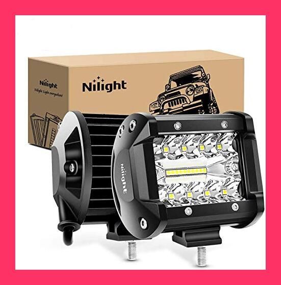 LED作業灯 デッキライト 60W作業灯 2個セット LED投光器 各種作業車