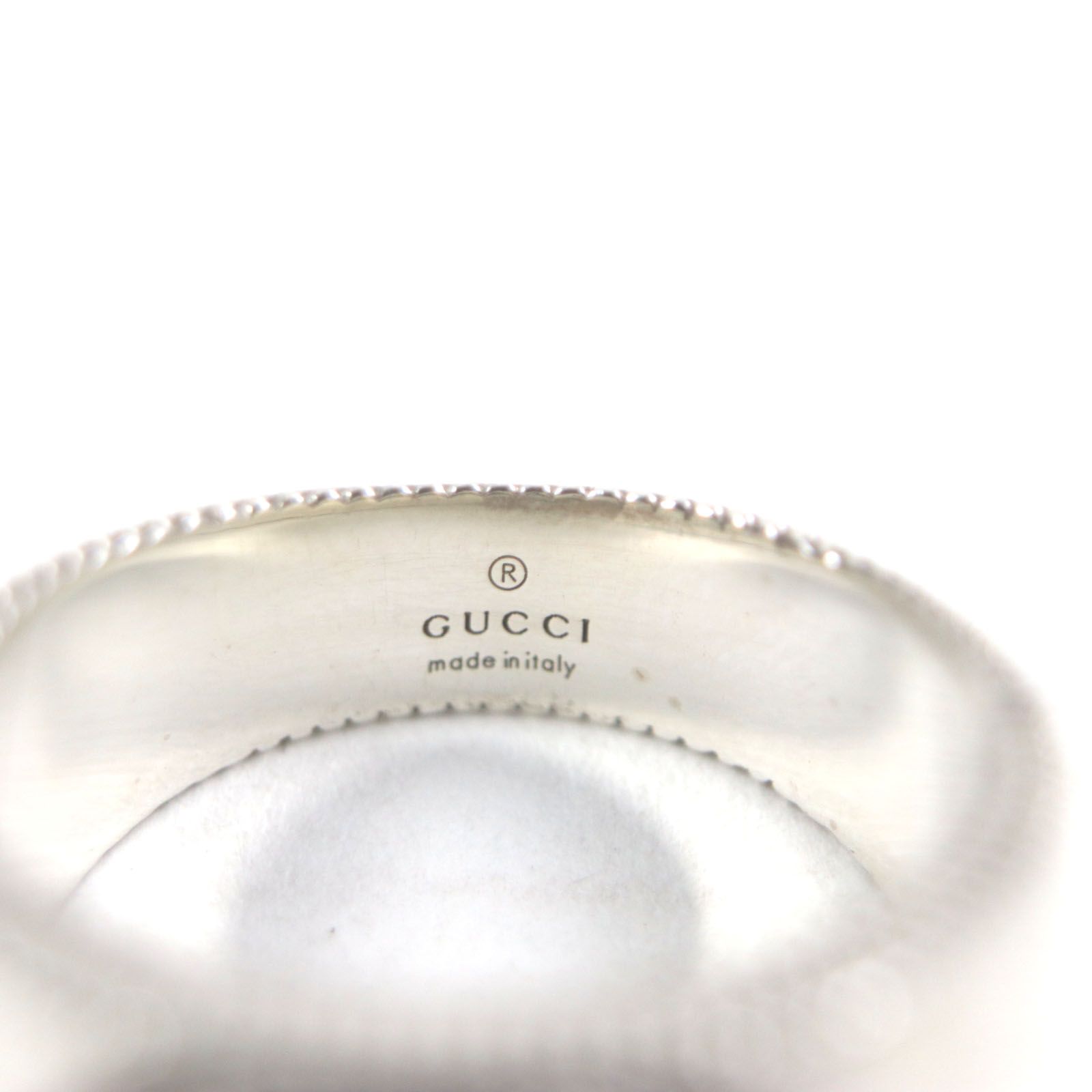 良品▽GUCCI グッチ 479229 インターロッキングG AG925 リング
