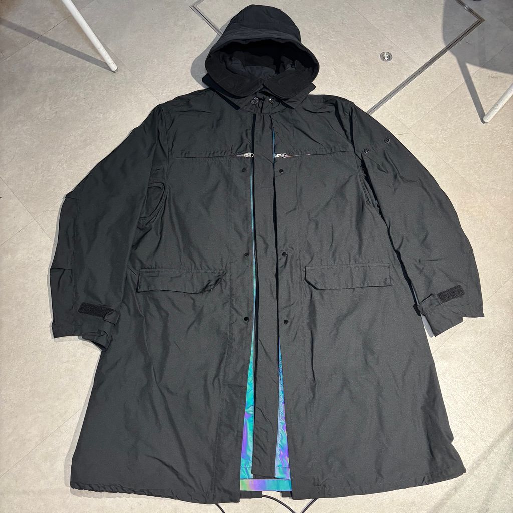 STONEISLAND Shadow Project ストーンアイランド シャドウプロジェクト 18AW Stealth Parka ステルスパーカー 691970406 ブラック size L 表参道A06