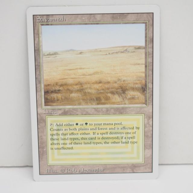 MTG Savannah 3ED  リバイズド　サバンナ MTG Savannah 3ED リバイズドサバンナ