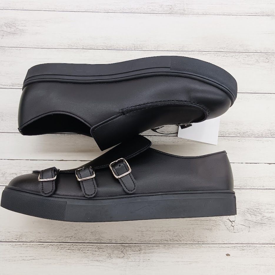 美品 ZUCCa zucca ズッカ トリプルモンクシューズ スニーカー