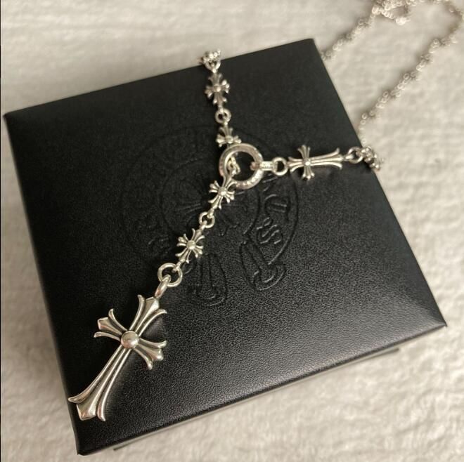 新品 Chrome hearts クロムハーツ ネックレス 925 シルバー 箱袋付 極美品