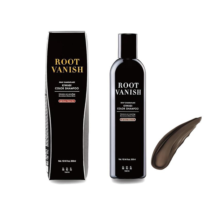綺和美 KIWABI Root Vanish シャンプー ライトブラウン 単品 白髪 シャンプー