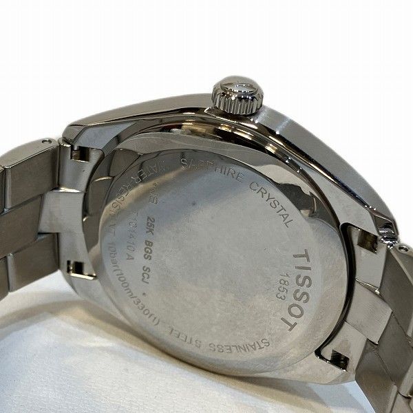 ティソ T101410A クォーツ デイト 時計 腕時計 メンズ 美品 - メルカリ