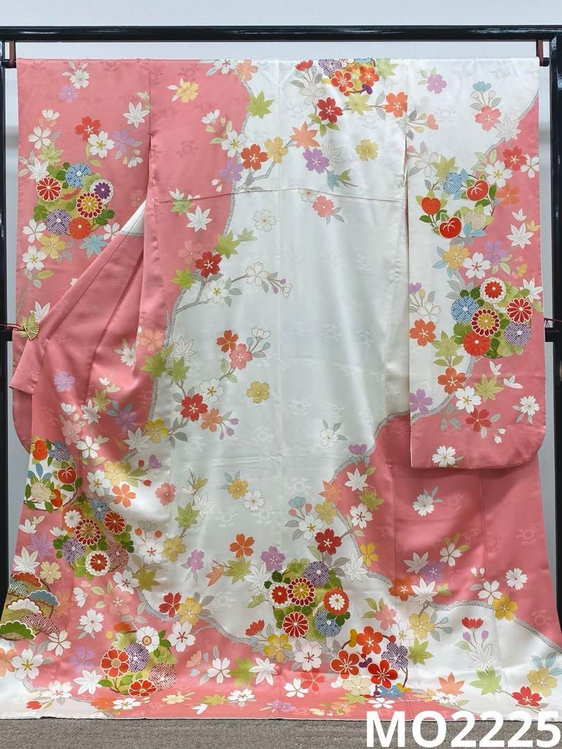 振袖 久保耕 久美すがた 金駒 金彩 ふり布付き 身丈168cm 撥水加工済