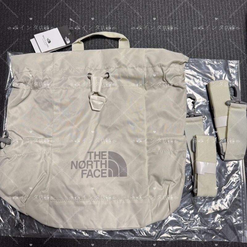 新品タグ付きTHE NORTH FACE ボニーパック 4WAY ホワイトサンド THE NORTH FACE 特価セール ノースフェイス ショルダーバッグ
