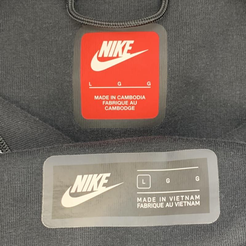  NIKE TECH FLEECE FULL ZIP WIND RUNNER HOODIE HV 0950-010 ブラック L セットアップ ナイキ 92 その他 ルームウェア パジャマ