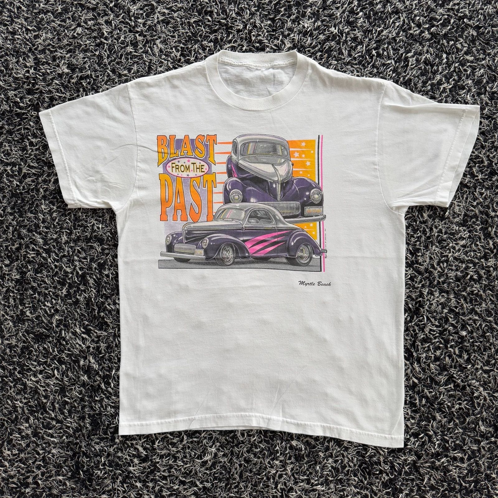 90s アメ車 ビートルUSA製 アートTシャツ ヴィンテージTシャツ 