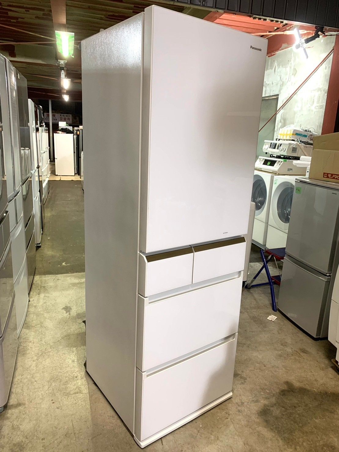 パナソニック冷蔵庫 NR-E414GV 2019年式 - 生活雑貨