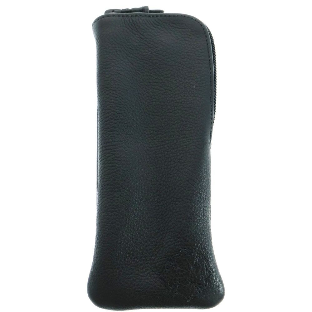 CHROME HEARTS クロムハーツ CASE ダガージップ アイウェアケース レザー眼鏡ケース ブラック