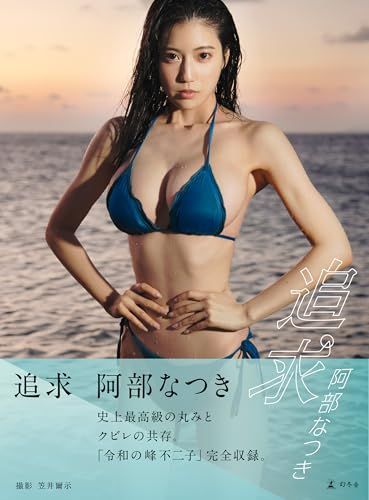 高品質，得価】 阿部なつき写真集『追求』／阿部 なつき
