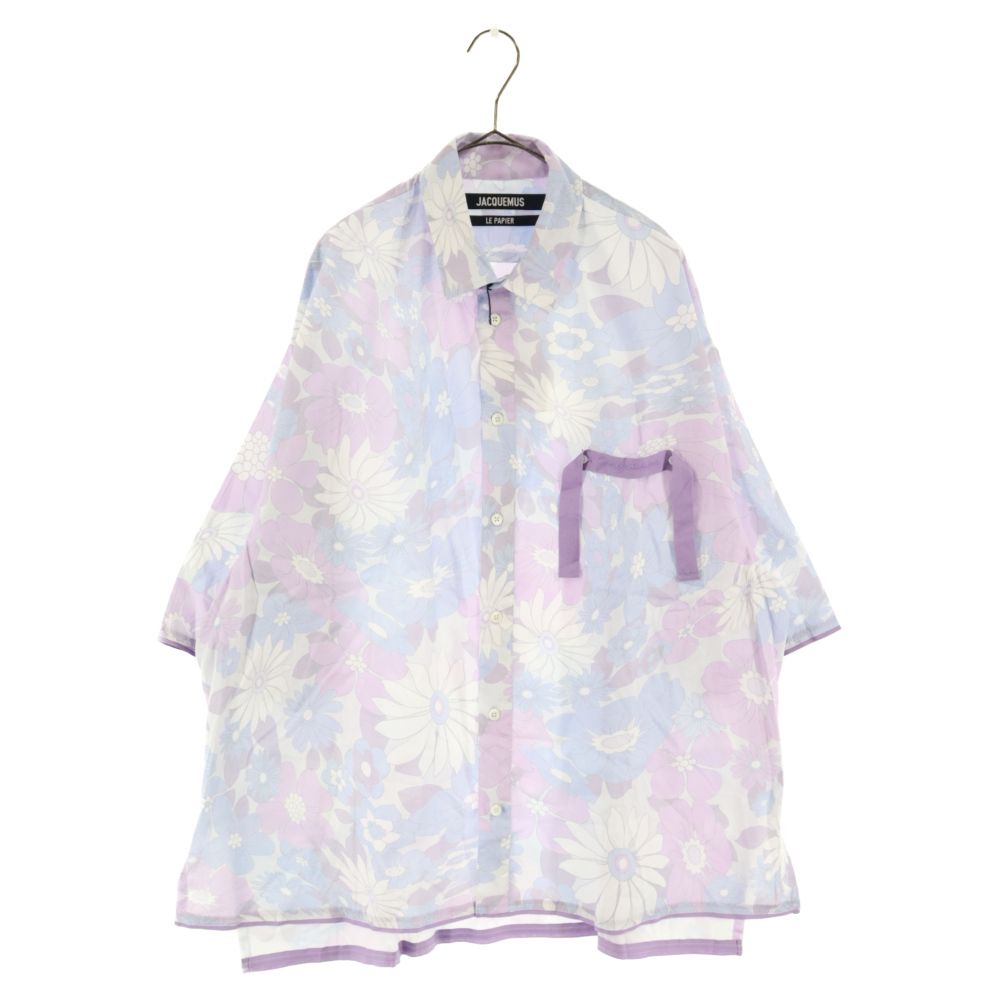 JACQUEMUS 花柄 半袖シャツ 026-202408110140_1.jpg