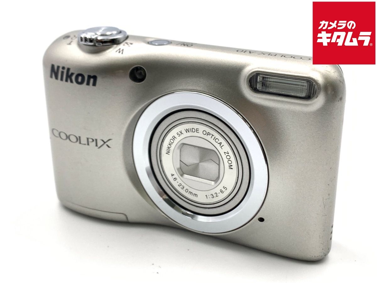 【極上】ニコン Nikon COOLPIX A10 シルバー 完動品 31G5ZEZ4swL._UF894,1000_QL80_.jpg