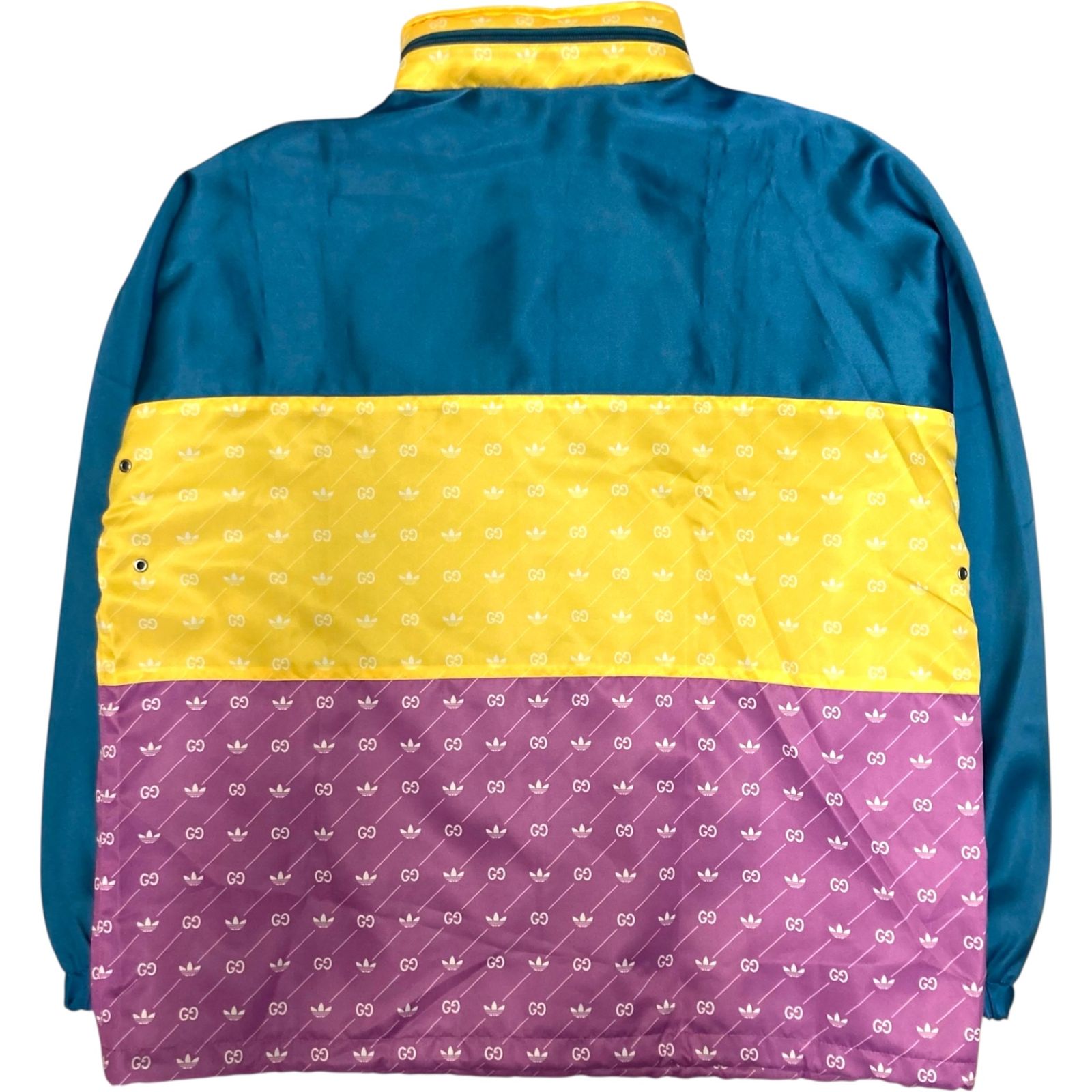 adidas × gucci GG総柄　アノラックブルゾン 42　正規品 adidas × gucci GG総柄 アノラックブルゾン 42 正規品