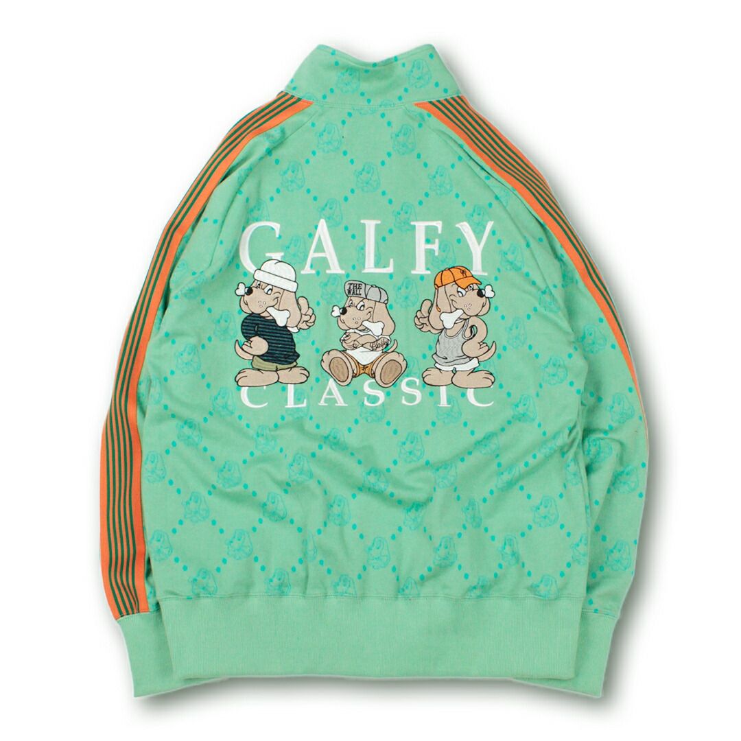 美品 GALFY ガルフィー 紋紋 セットアップ 極 大型犬 XL グリーン 緑 GALFY（ガルフィー）の「『GALFY/ガルフィー』紋紋セットアップ