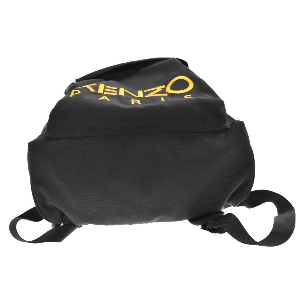 KENZO トラ刺繍 黒リュック KENZO｜虎刺繍バックパック（黒） KENZO トラ刺繍 リュック 黒 KENZO