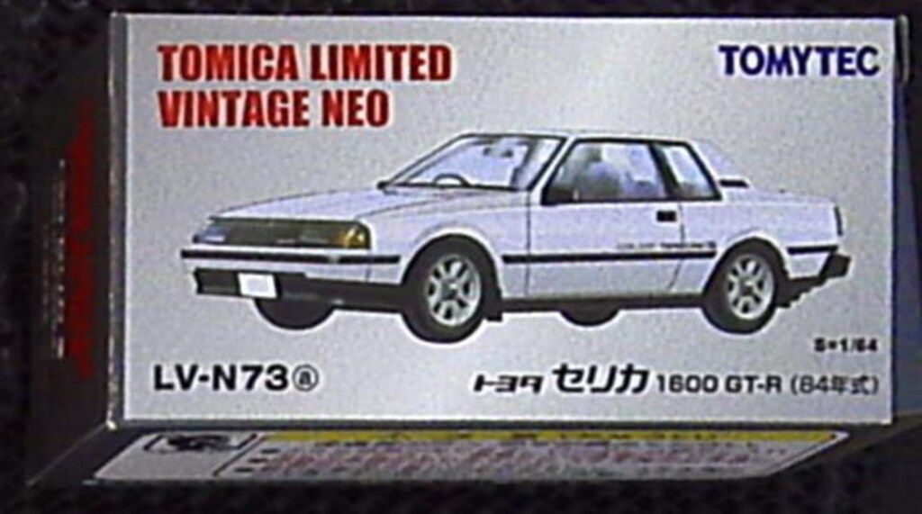 トミーテック TOMICA LIMITED VINTAGE NEO トヨタ セリカ 1600 GT-R (84年式) 白 LVN73a