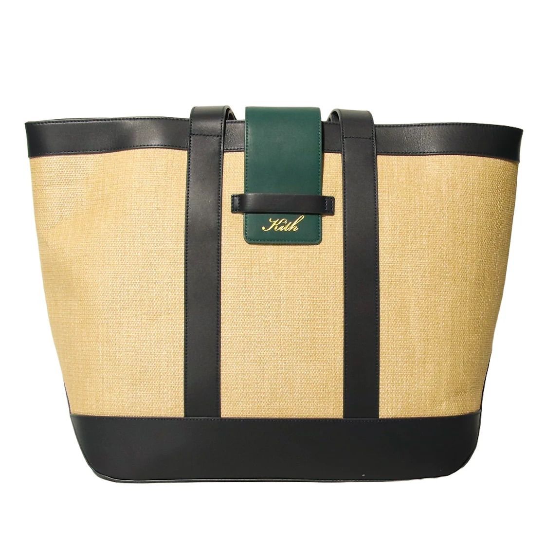 バッグ Kith Raffia Tote Bag Giorgio Armani & Kith Raffia Tote - Natural Raffia