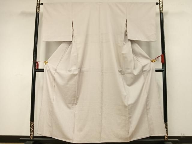 平和屋着物 本塩沢 単衣 蚊絣 正絹 AABA7621fy