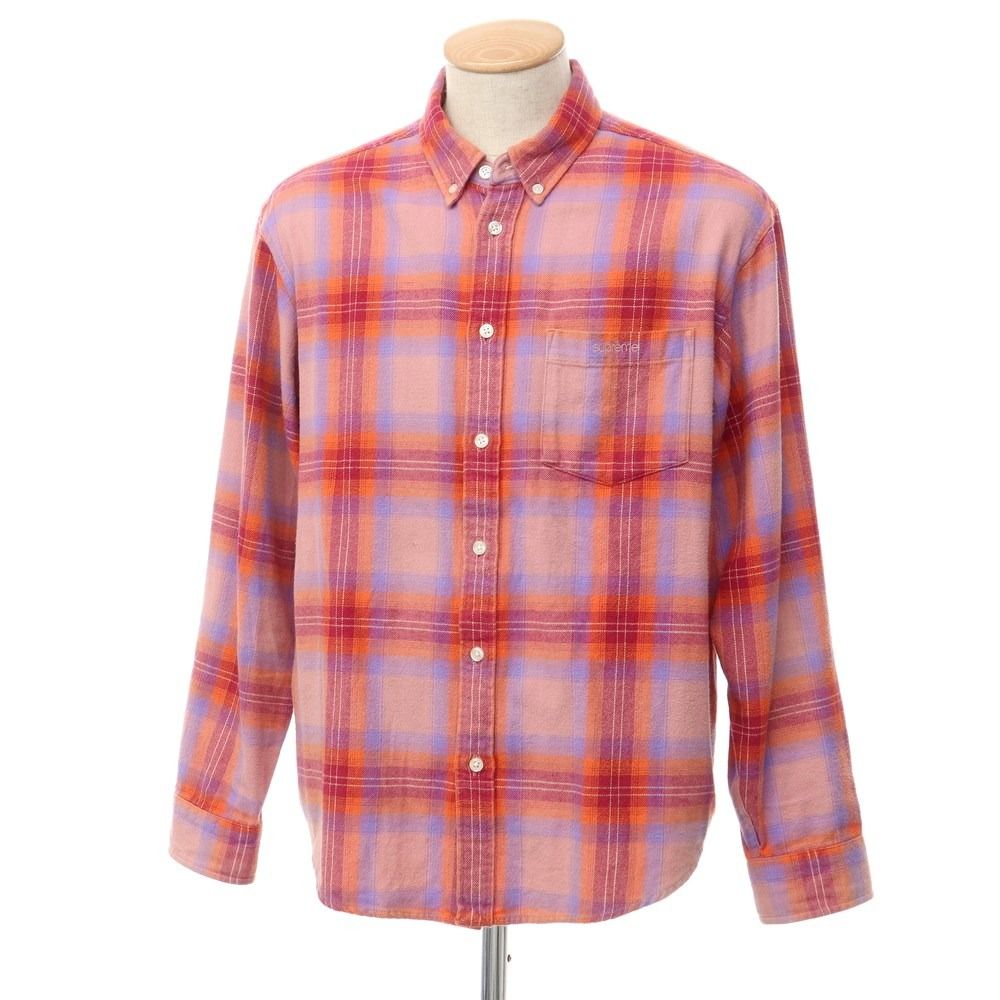 中古】シュプリーム Supreme 2022年春夏 Brushed Plaid Flannel Shirt