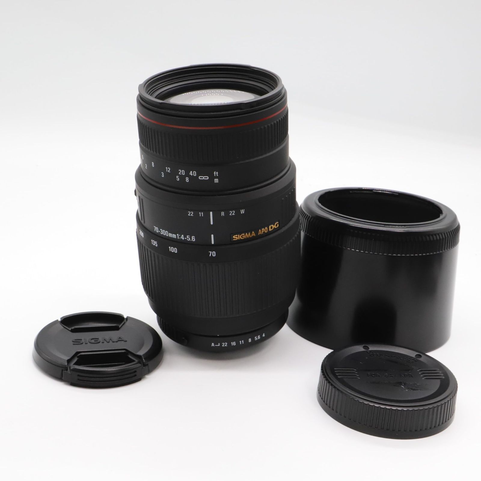 ほぼ新品】SIGMA 望遠ズームレンズ APO 70-300mm F4-5.6 DG MACRO