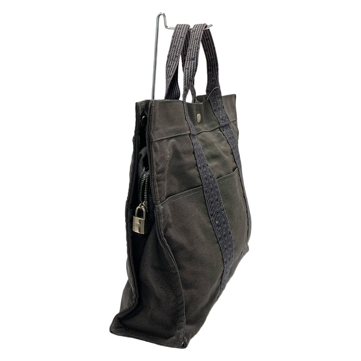 HERMES(エルメス) ハンドバッグ エールライントートMM グレー 旧型金具  