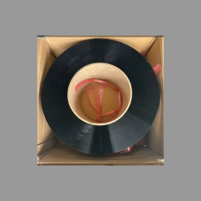 セキスイ ポリエステルバンド 1606 重梱包用バンド 15.5㎜×1 500ｍ 黒 自動梱包機用 融