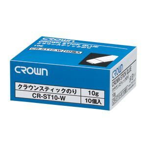 まとめ スティックのり クラウン クラウンスティックのり CR-ST10-WX10 4953349002470 ●容量 １０ｇ 1箱 ×36セット