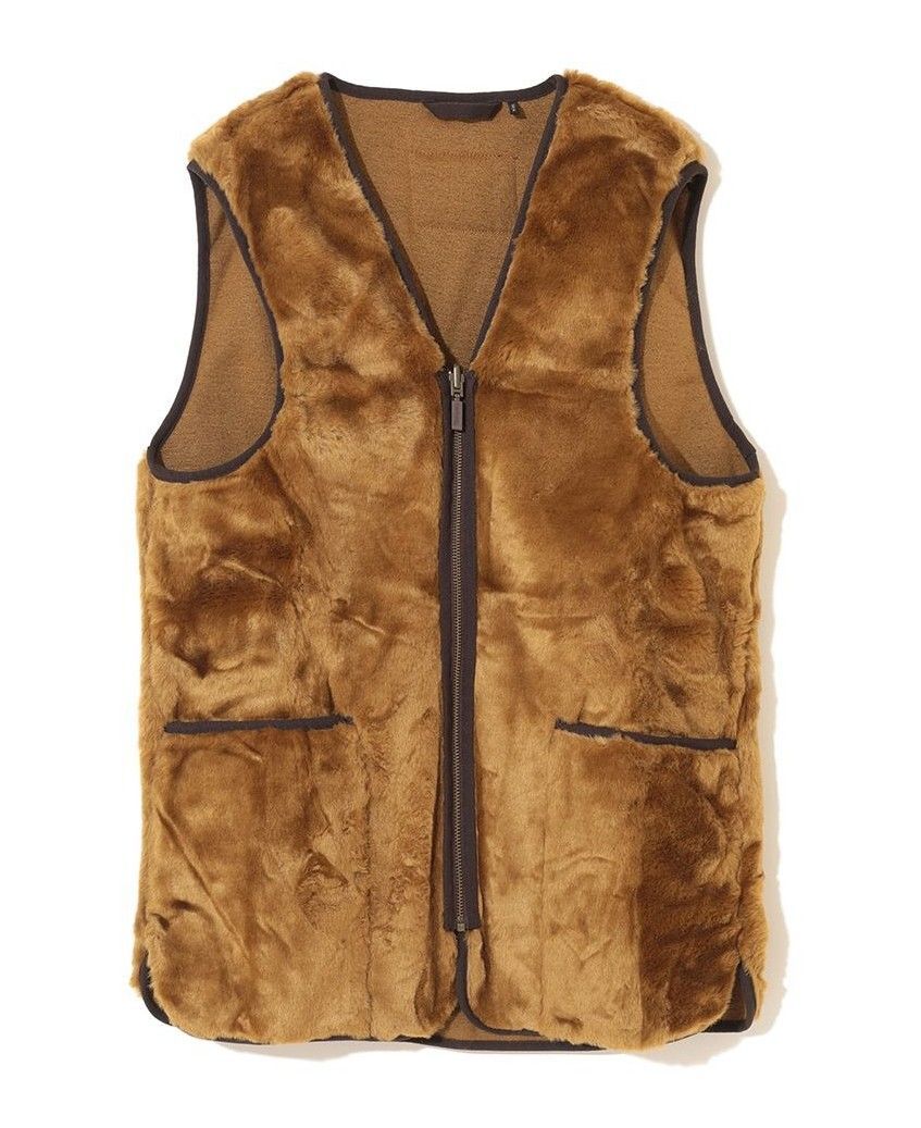 Barbour｜バブアー フロントジップ ファー ライナー ベスト