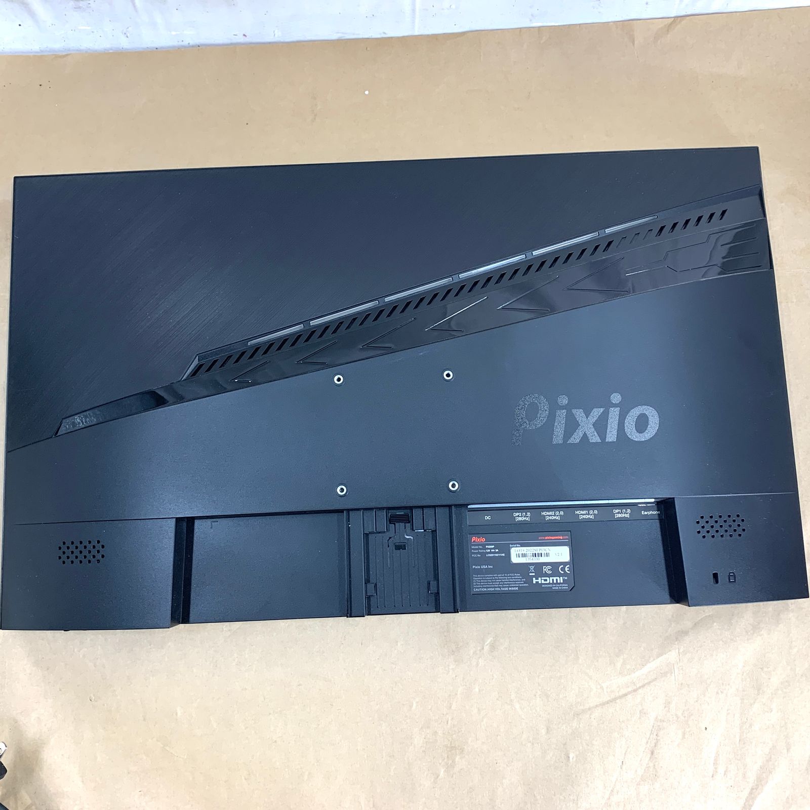 Pixio PX259P 240Hzモニター 本体　ジャンク ジャンク品】 Pixio PX259 Prime White ゲーミングモニター 24.5