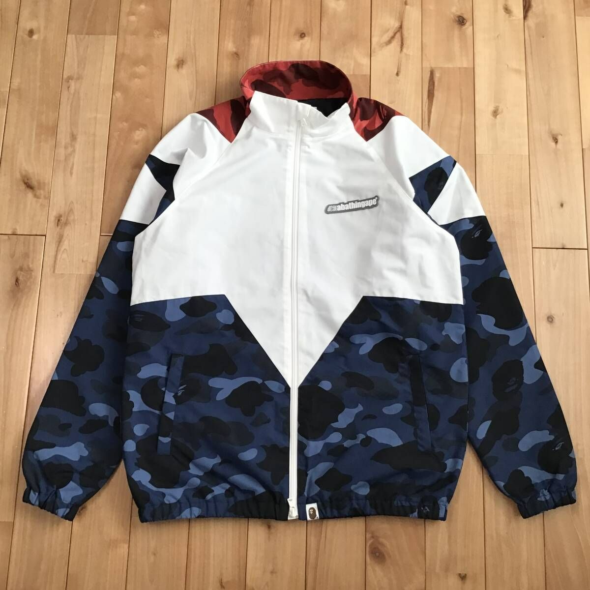 BAPE STA Track Top Jacket Mサイズ a bathing ape star Blue