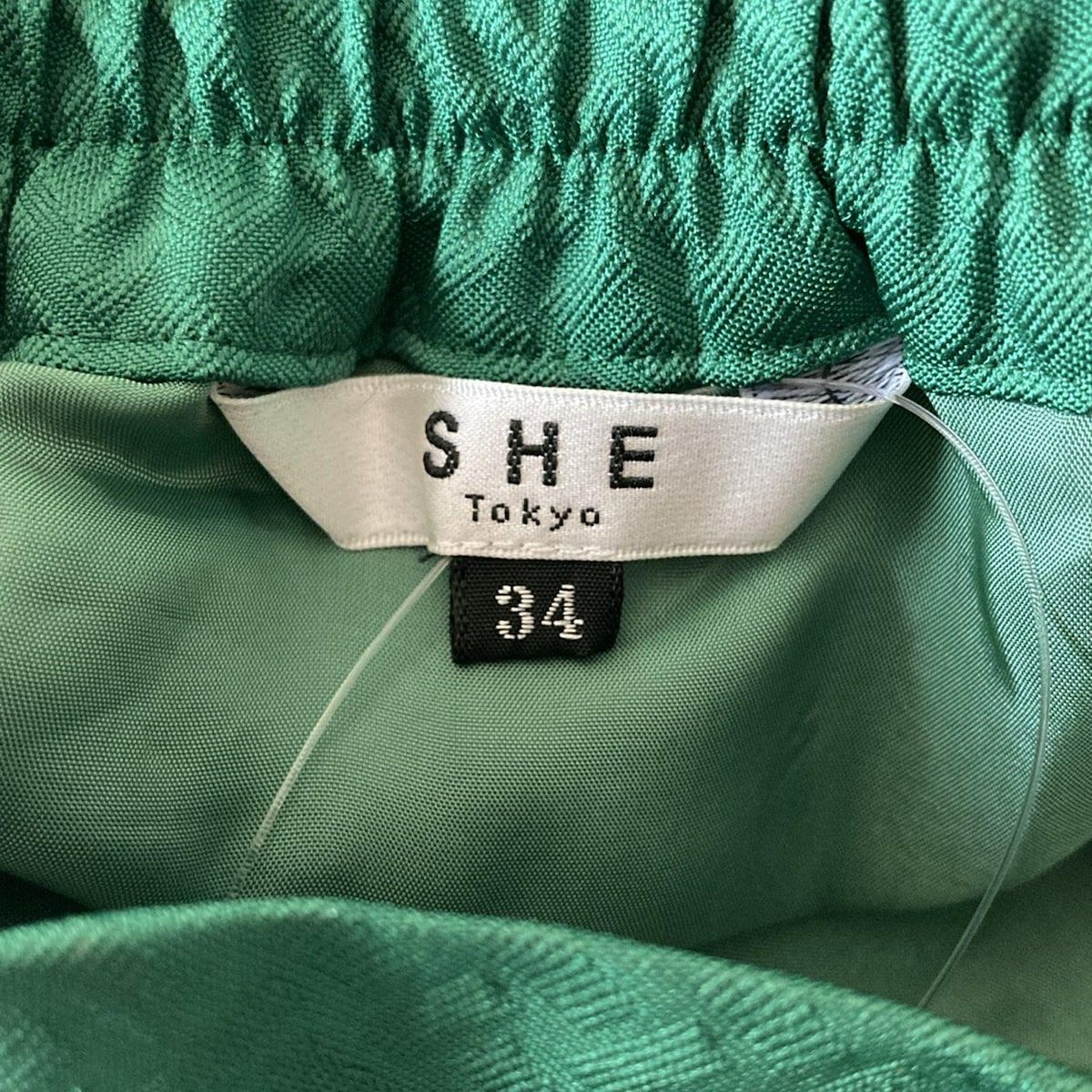 【セール】SHE tokyo Eleanor 36サイズ Green Sold Out] SHE tokyo Eleanor Size 36 Green