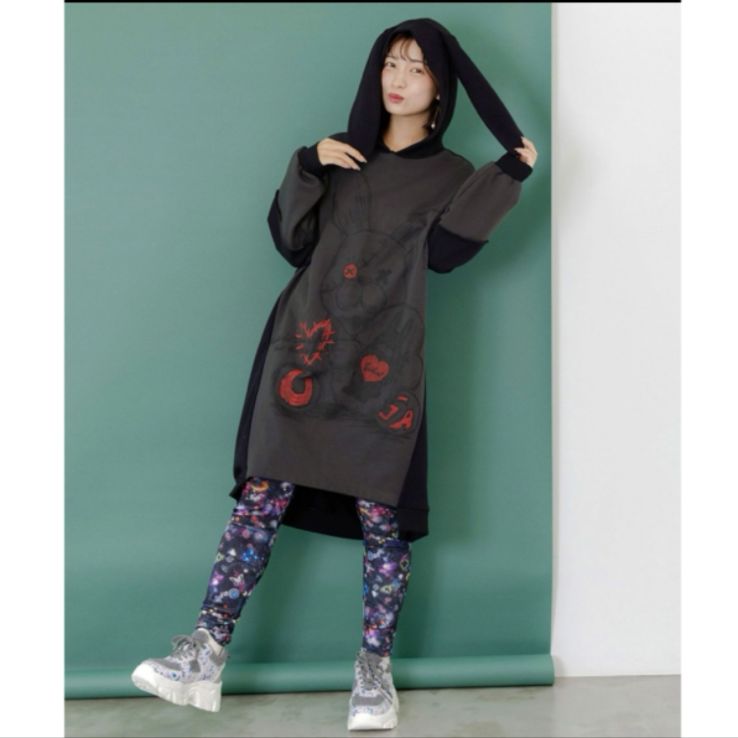 Scolar ラビル大好きうさぎ人形なりきりワンピース