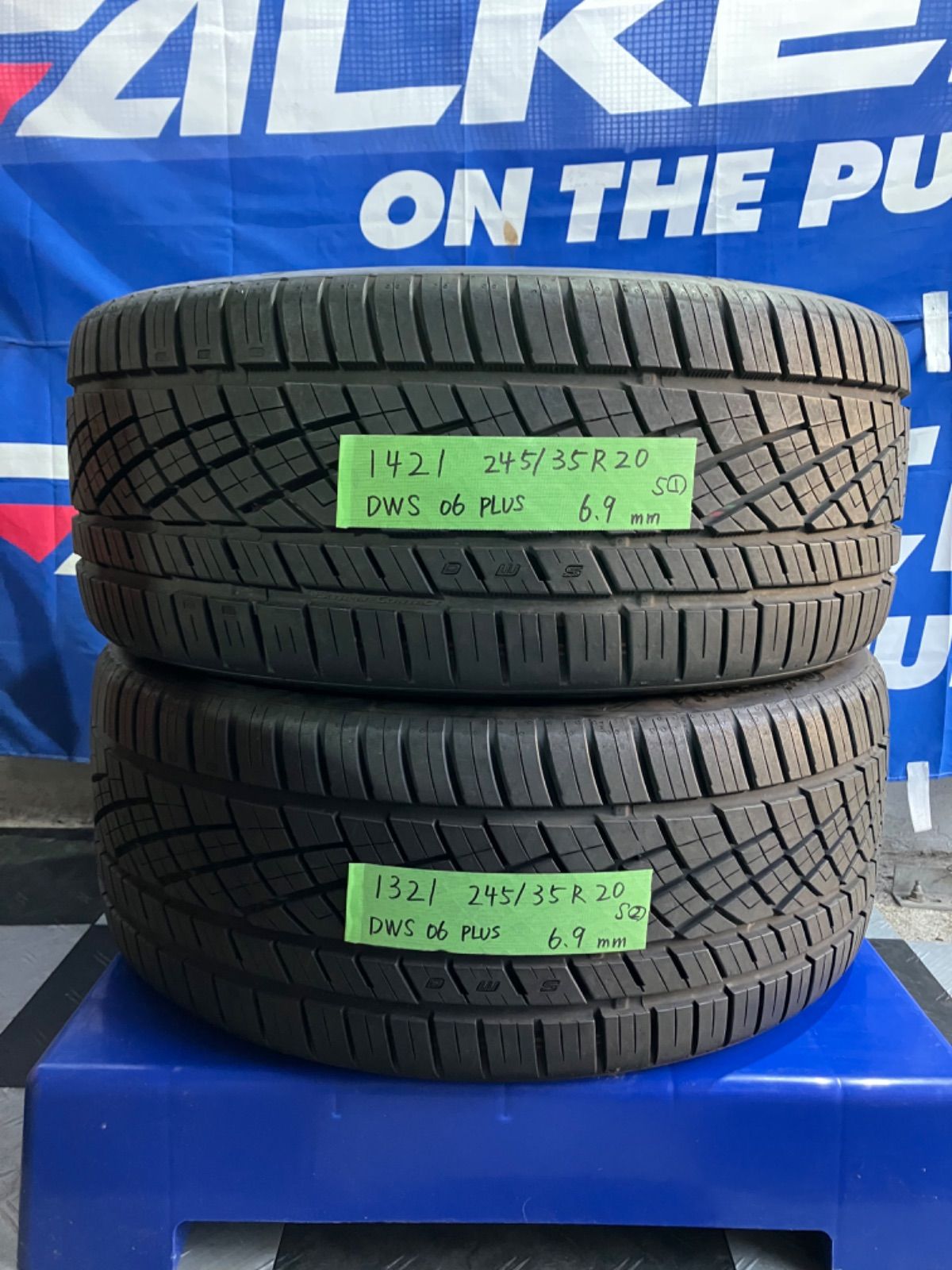 245/35R20 コンチネンタル エクストリーム コンタクト DWS06 PLUS 中古 