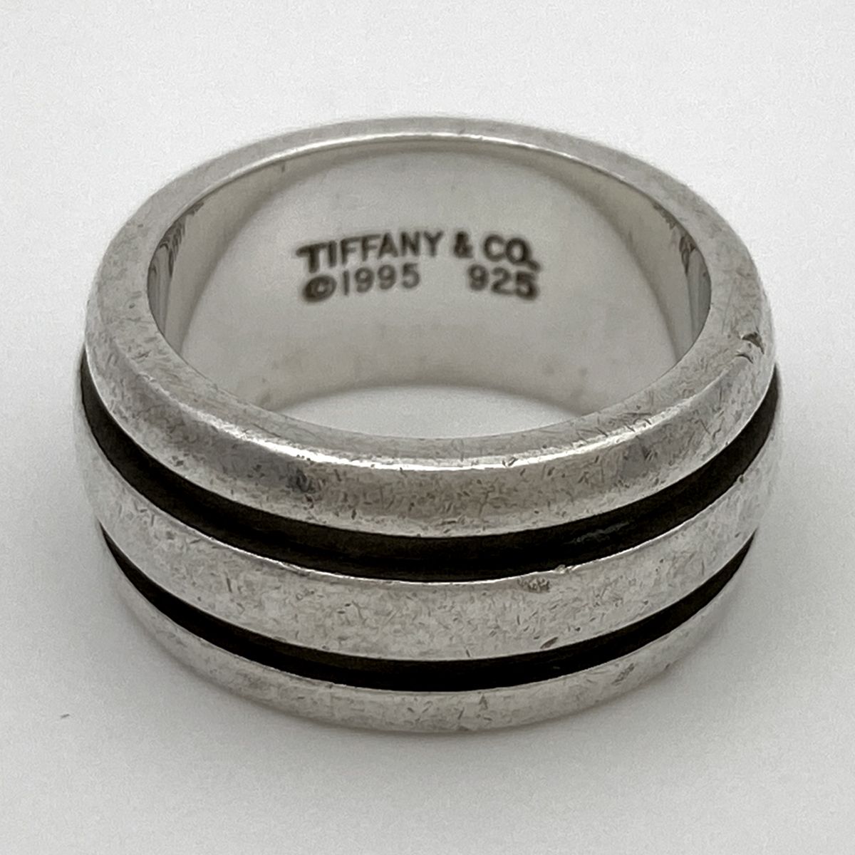 ティファニー TIFFANY&Co. グルーブ ド ダブルライン リング 指輪 ...