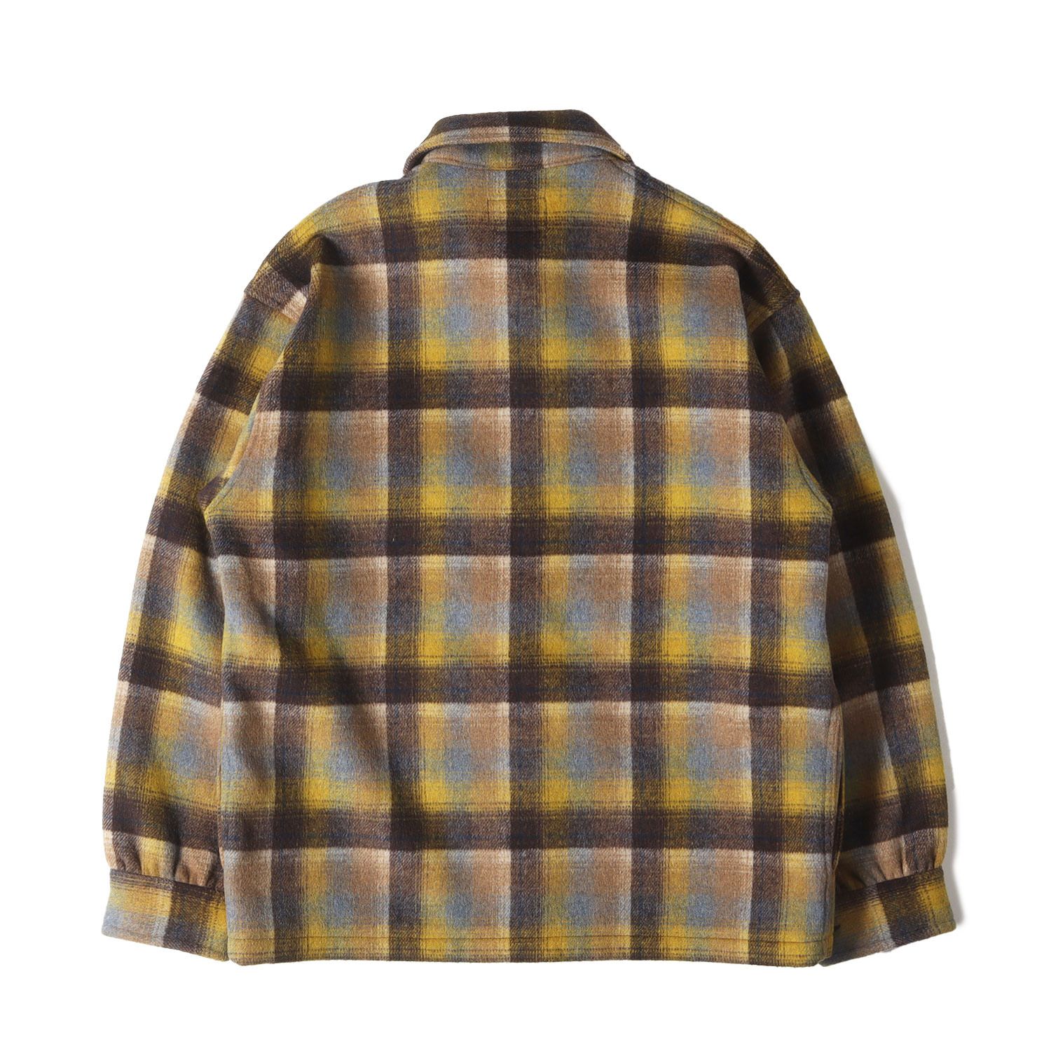 PENDLETON ウールジャケット M ブラウン チェック MINEDENIM 