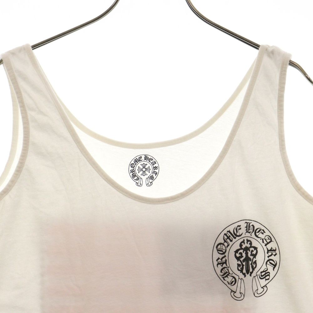 CHROME HEARTS (クロムハーツ) USA LOGO Tank Top ロゴタンク