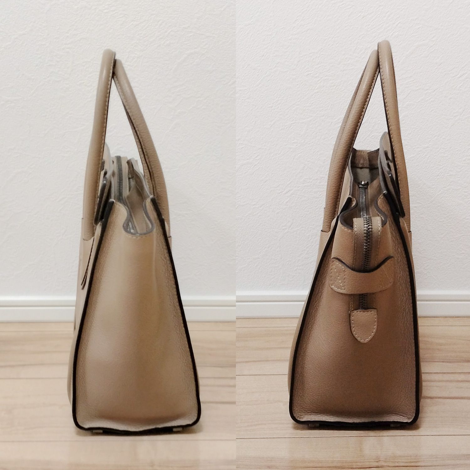 美品】セリーヌ ラゲージマイクロショッパー ハンドバッグ スムース カーフスキン Luggage Micro Shopper Tote Bag  Leather CELINE 189793DRU.09SO ユニセックス ブランドバッグ ブランド TYB0031 - メルカリ