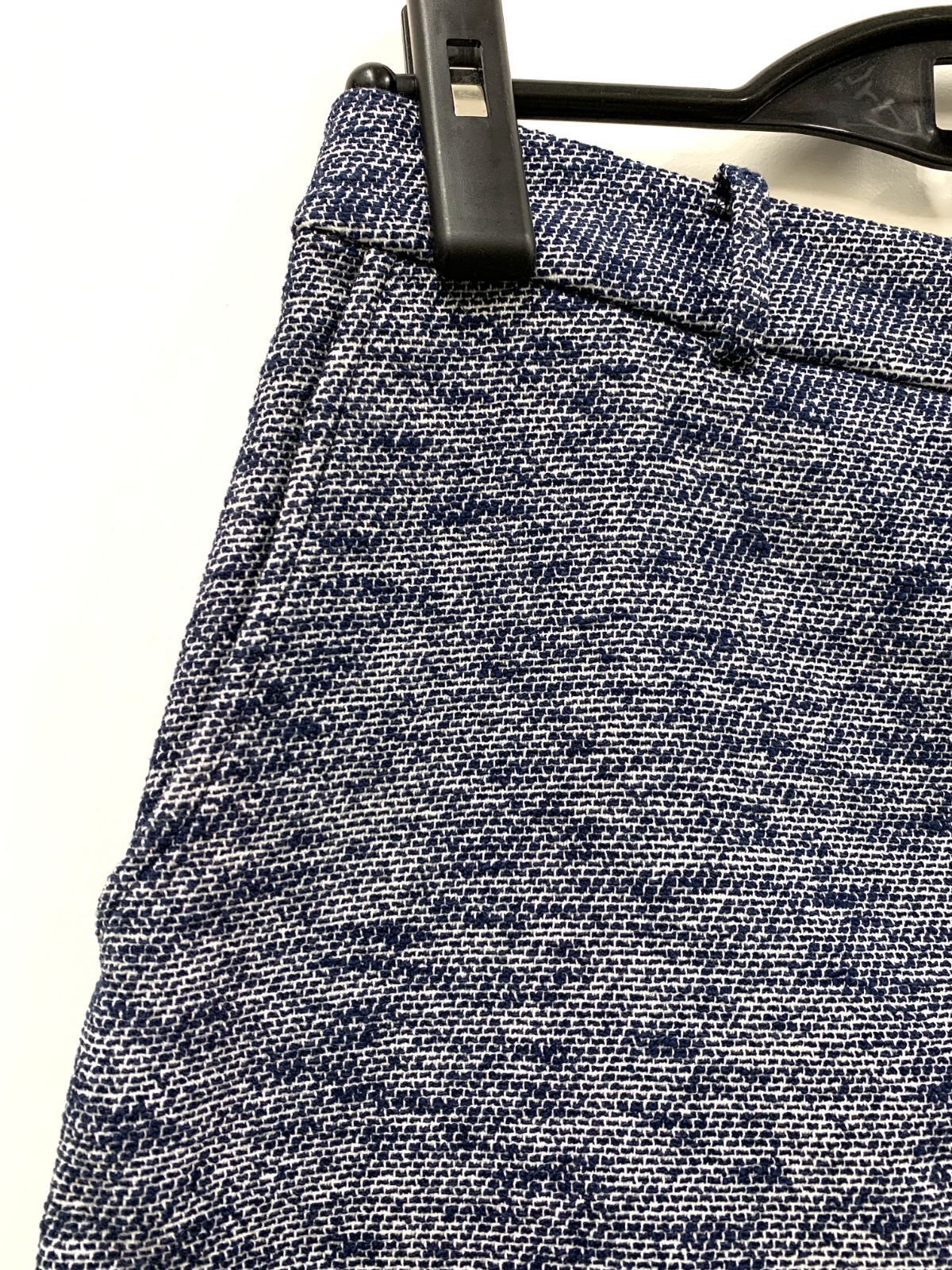 Foglia Brillanteフォリリアブリランテ 巻きスカート風キュロット スカート ゴルフウェア M ネイビー