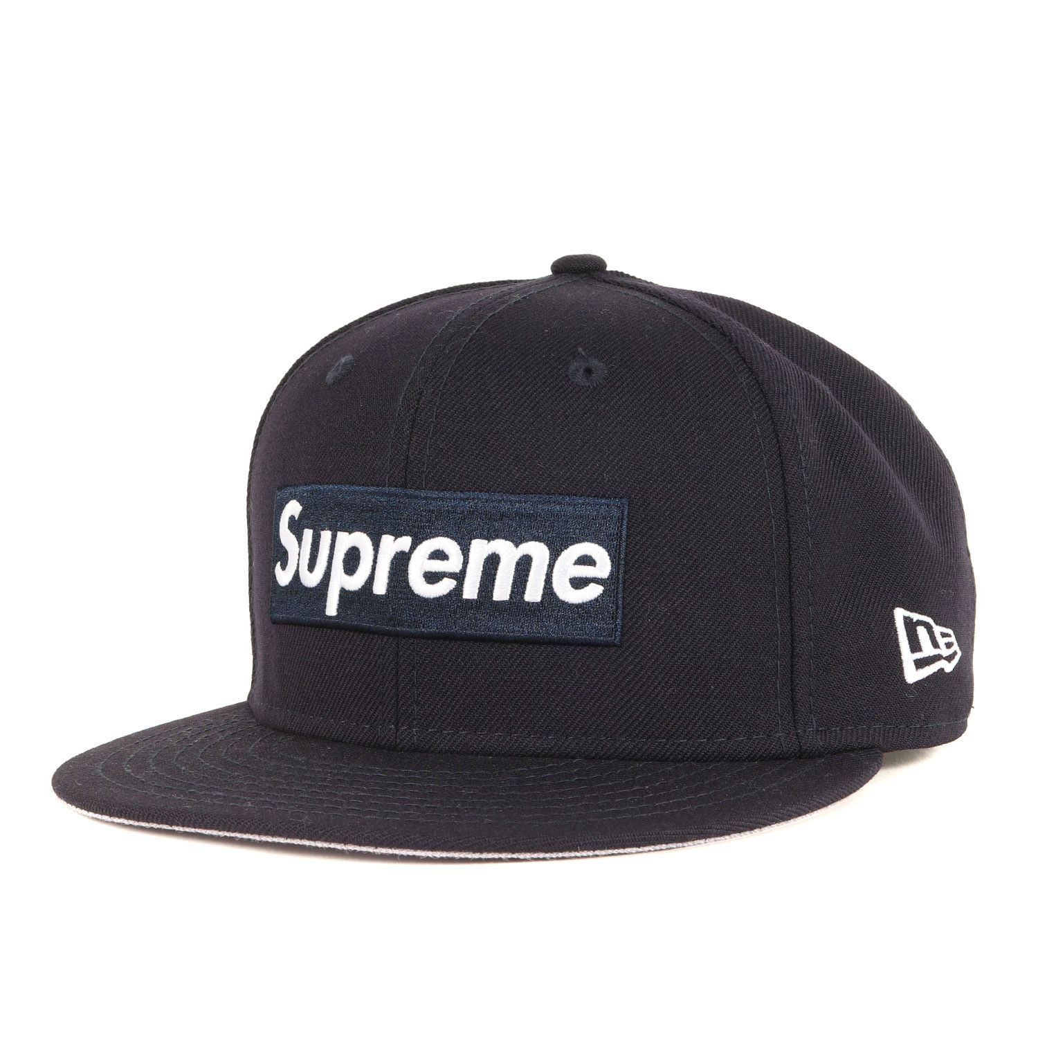 Supreme シュプリーム キャップ サイズ 7 1|2 59.6cm | 20AW NEW ERA ボックスロゴ ベースボール キャップ World Famous Box Logo New Era | ネイビー | コラボ 別注
