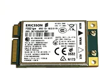  【中古】(非常に良い)ERICSSON F5521gw HSPA+ 21Mbps WWAN GPS内蔵 3G ワイヤレスWANカード その他
