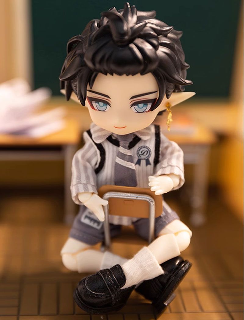 オビツ11 ドール服 ob11 制服風セットアップ 撮影小物 ぬい撮り 人形用