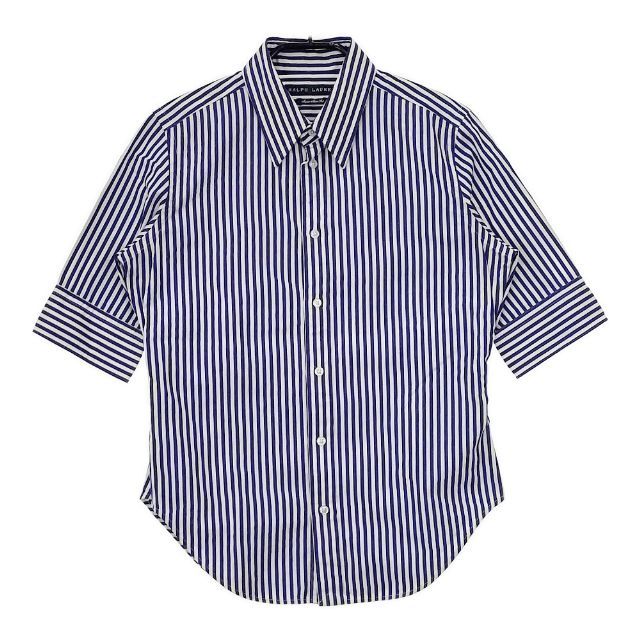 RALPH LAUREN スーパースリムフィット ストライプ 9 半袖シャツ