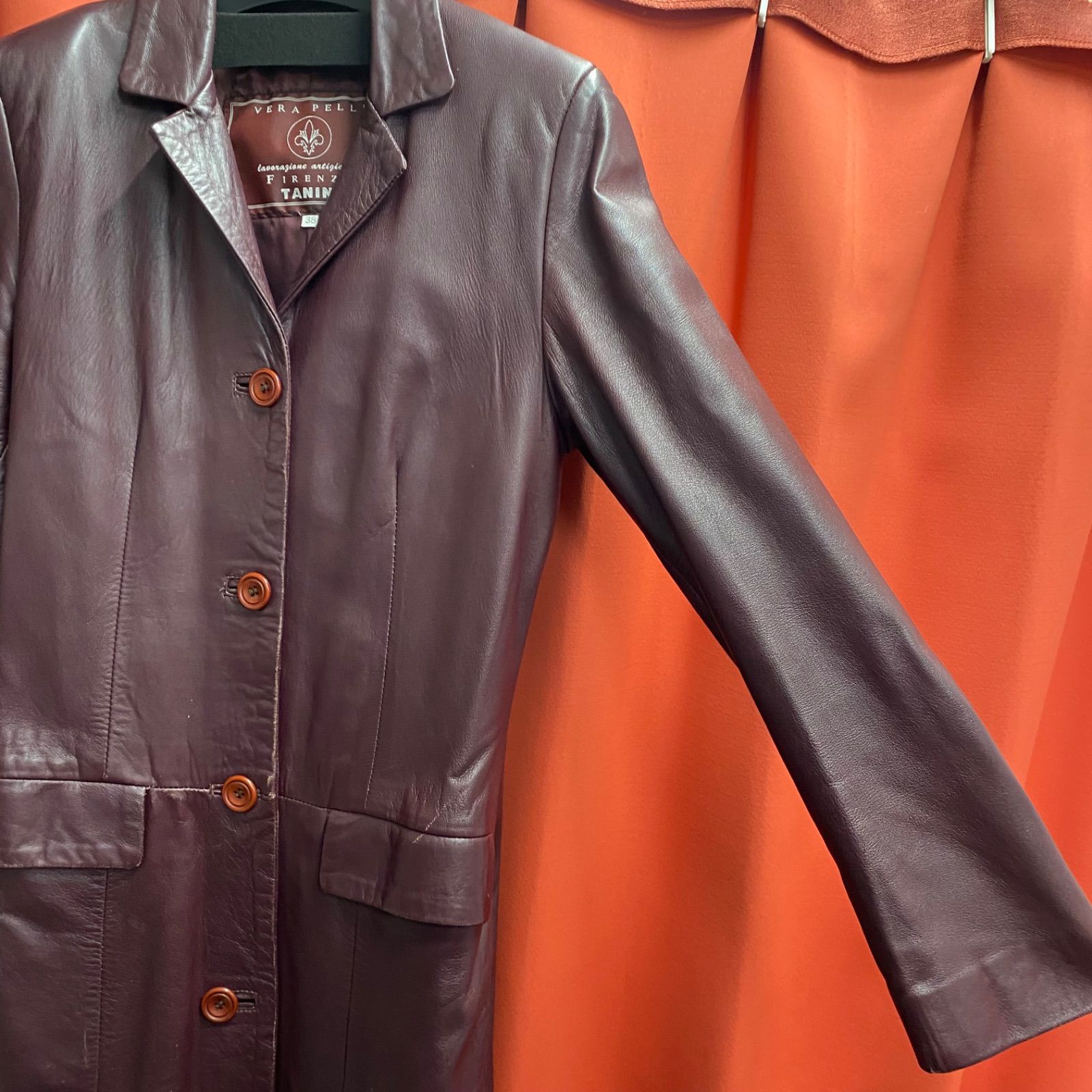 PIEROTUCCI レザージャケット イタリア製 Vera Pelle Classic Jackets