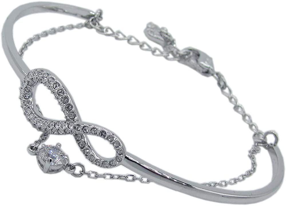 kevers] ブレスレット レディース スワロフスキー Swarovski Infinity