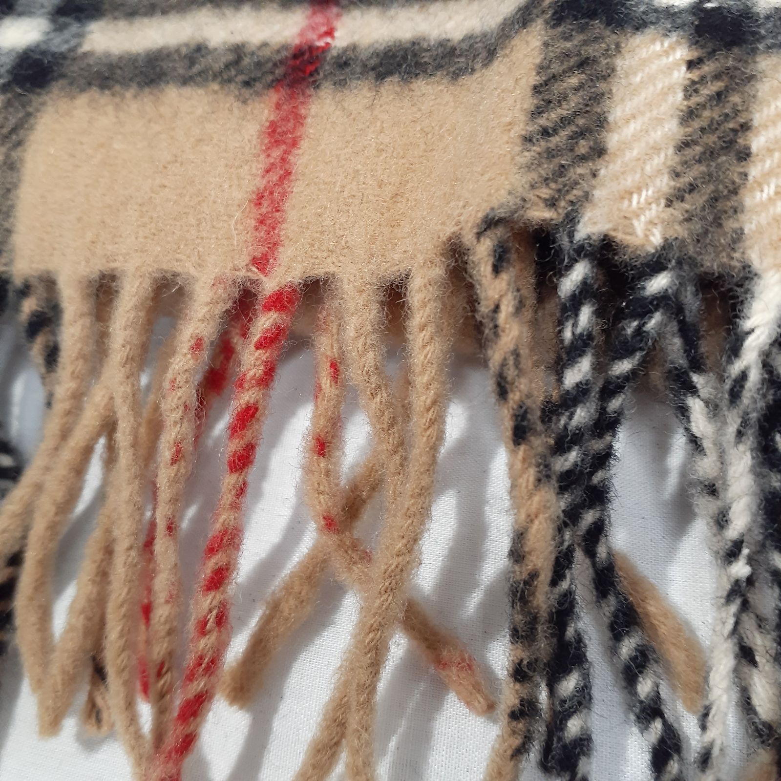 BURBERRY バーバリー マフラー ノバチェック カシミヤ 服飾小物